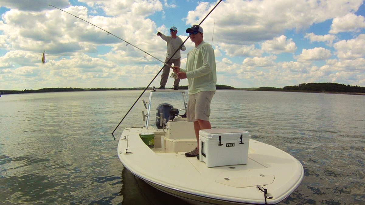 Flats Boat fishing in Hilton Head