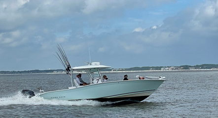 Hilton Head Fishing Charter EZ Cat